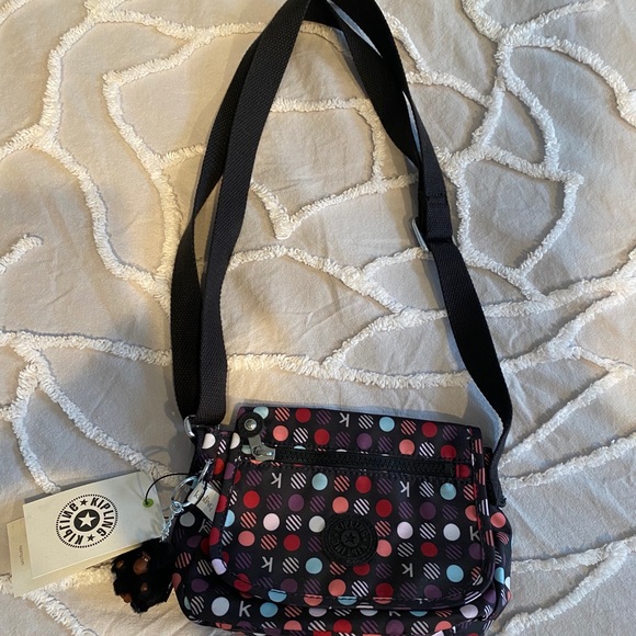 Kipling Dot Shoulder Bag NWT - Picture 2 of 5